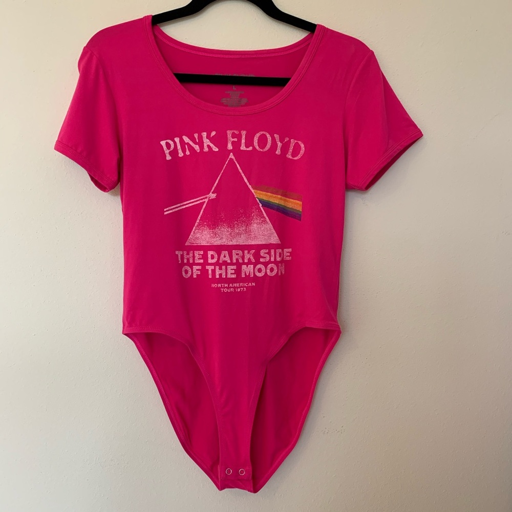 Pink Floyd Hot Pink 'The Dark Side of the Moon' Bodysuit
